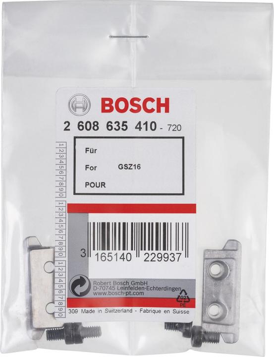 Image du produit Bosch Professional Zubehör Jeu de barres de coupe pour cisaille à métaux Bosch (Lame de rechange)