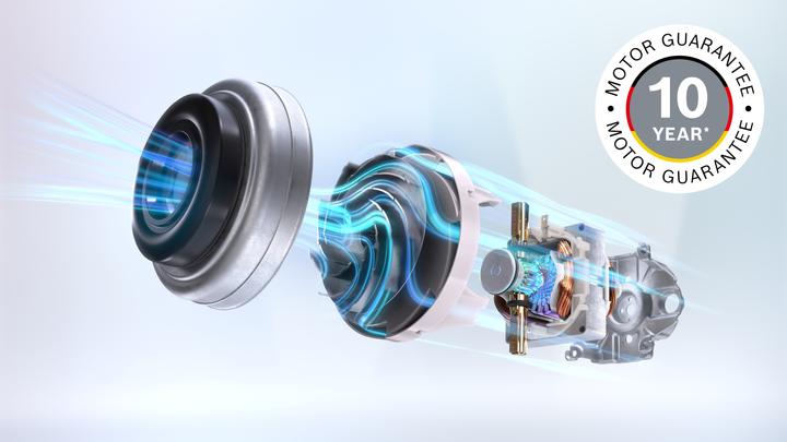 Produktbild Bosch Hausgeräte Serie 6, Beutelloser Staubsauger, ProFamily, Blau, BGC41XFMLY