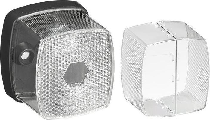 Actual product image ProPlus Position light white 66x62mm with reflector in blister pack