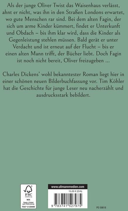 Produktbild Oliver Twist (Deutsch, Tim Köhler, 2024)