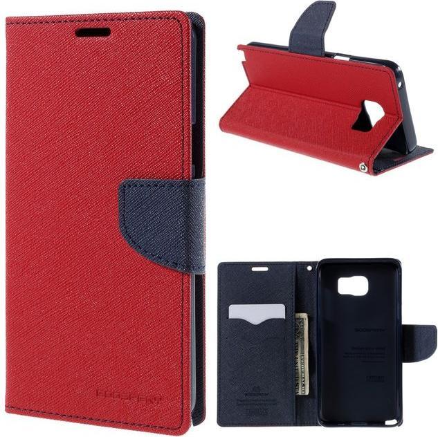 Navy blue, Red