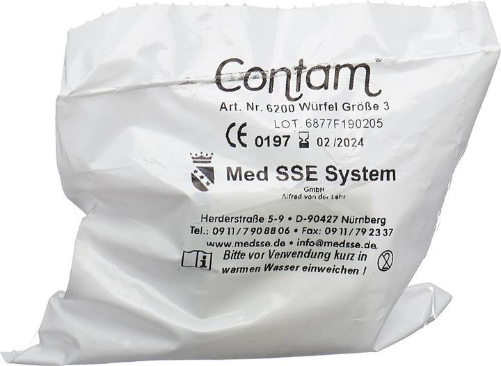 Image du produit Contam Tampon cube 42mm taille 3 (5 pcs) (5 x)