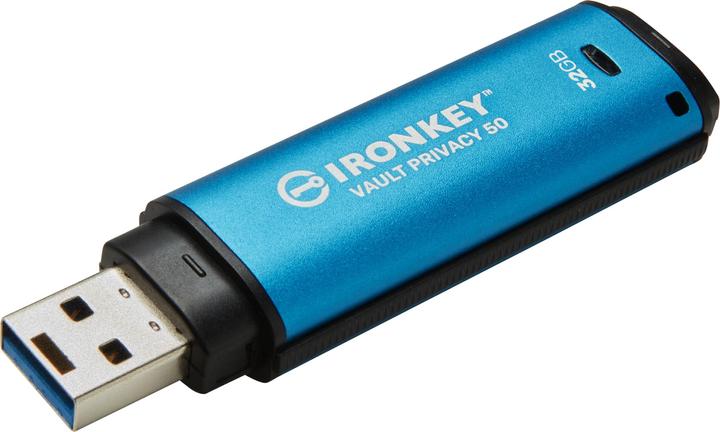 Produktbild Kingston IronKey Vault Privacy 50 (32 GB, USB-A, USB 3.2)