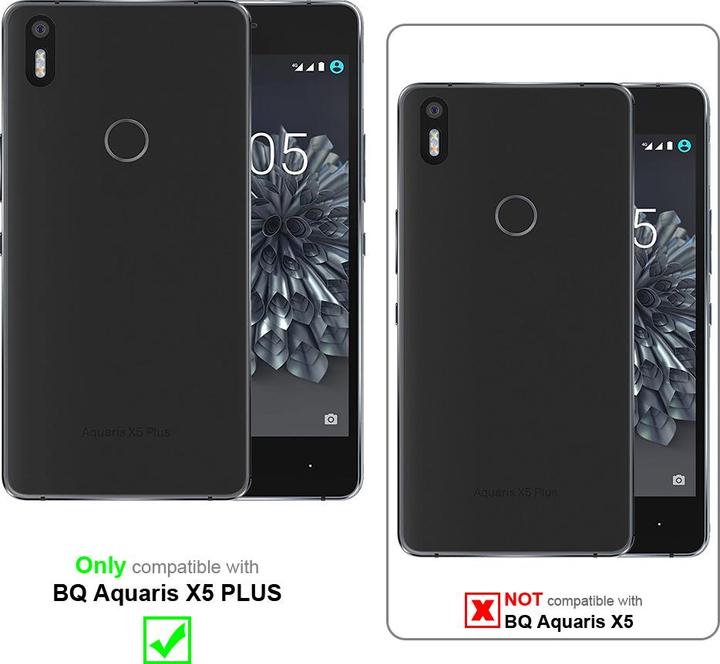 Actual product image Cadorabo Case for BQ Aquaris X5 PLUS with belt clip (BQ Aquaris X5 Plus)