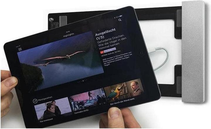Produktbild smart things sDock Fix s42, silber - Wandhalterung/Ladestation für iPad 10. Gen. 10,9, Zoll 2022