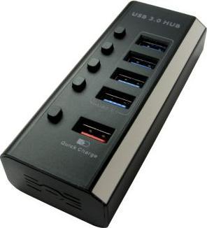 Rs Pro USB 3.0 USB-Hub, 4 USB Ports, USB A, 115 x (USB-A, 4 Ports)