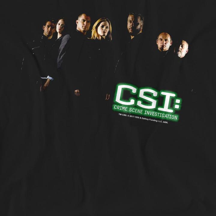 Actual product image Csi: NY Unisex Adult Shadow Cast T-Shirt (S)