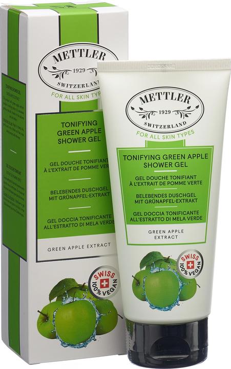 Image du produit Mettler1929 gel douche tonifiant à l'extrait de pomme verte (200 ml)