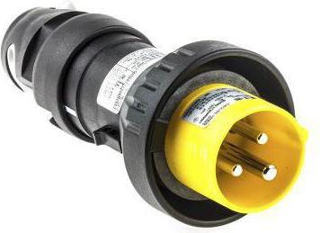 Actual product image Ceag 2P+E hazardous area plug,16A 120V