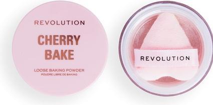 Actual product image Makeup Revolution Y2K Baby Cherry Bake Loose Baking Powder - Pink loose powder 3.2 g 0.0g (Pink)