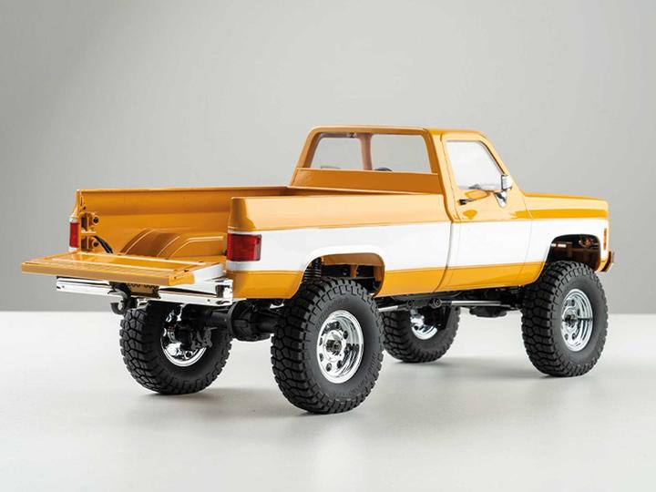 Productafbeelding FMS Chevrolet K10 1:18 geel - RTR 2,4GHz (RTR Gereed voor gebruik)
