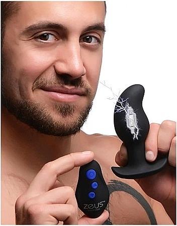 Produktbild Doc Johnson 8X Volt Vibrating & E-Stim Silicone Prostate Massager R/C