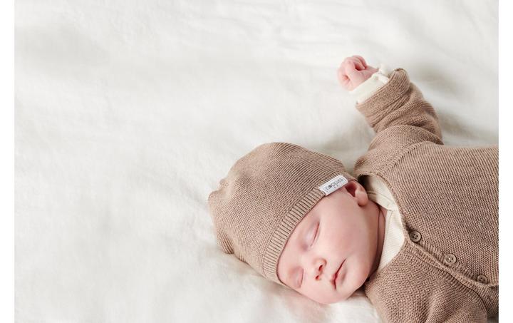 Image du produit Noppies Chapeau pour bébé Rosita en tricot Taupe 3-6 Mt (62/68)