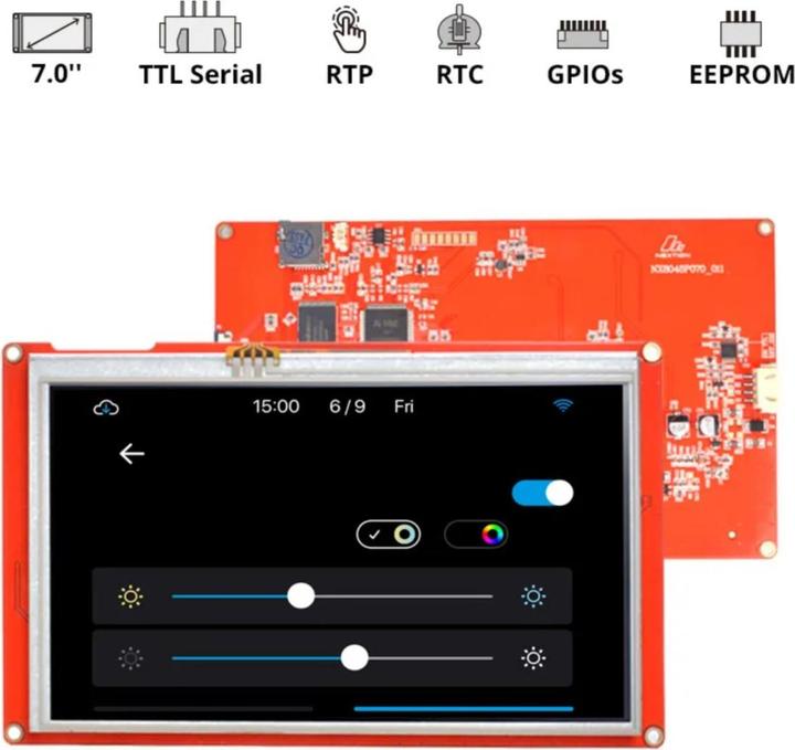 Produktbild Sonoff Nextion Intelligent 7 Zoll 800x480 TFT Touch Display