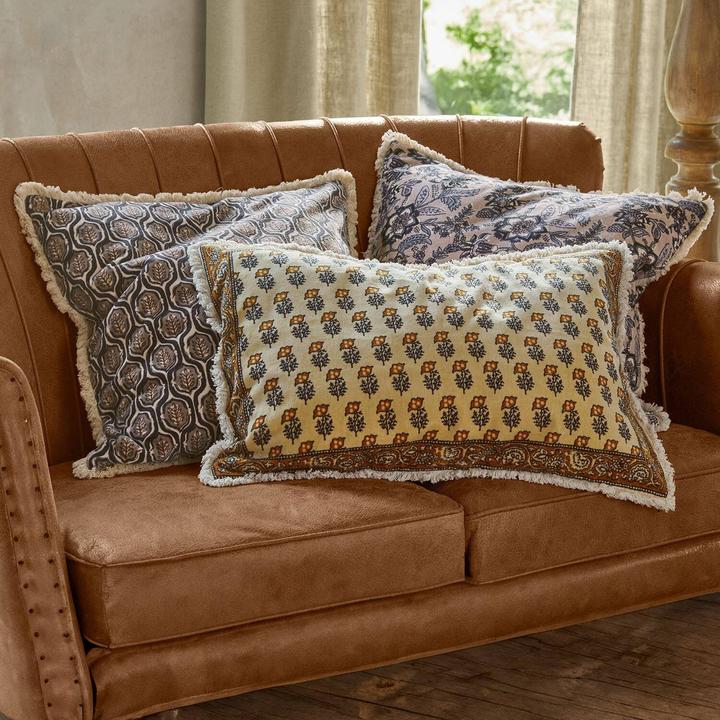 Produktbild Loberon Kissenhülle 3er Set Zandora bunt (40 x 60 cm)