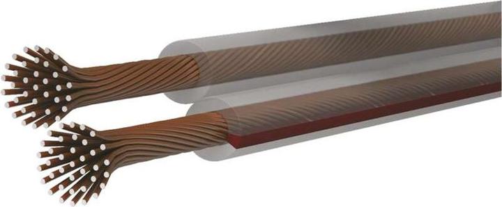 Produktbild Emos Twisted-Pair-Kabel ECO 2x2,5mm, transparent, 100m (100 m, 2.50 mm²)