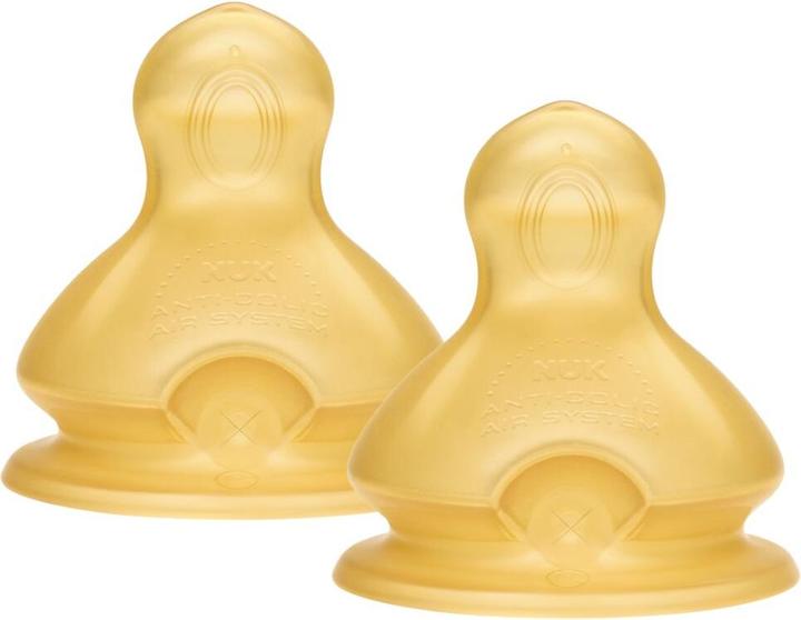 Actual product image NUK Latex bottle dummy 2pcs 6m+ (2 x, 6 - 36 M.)
