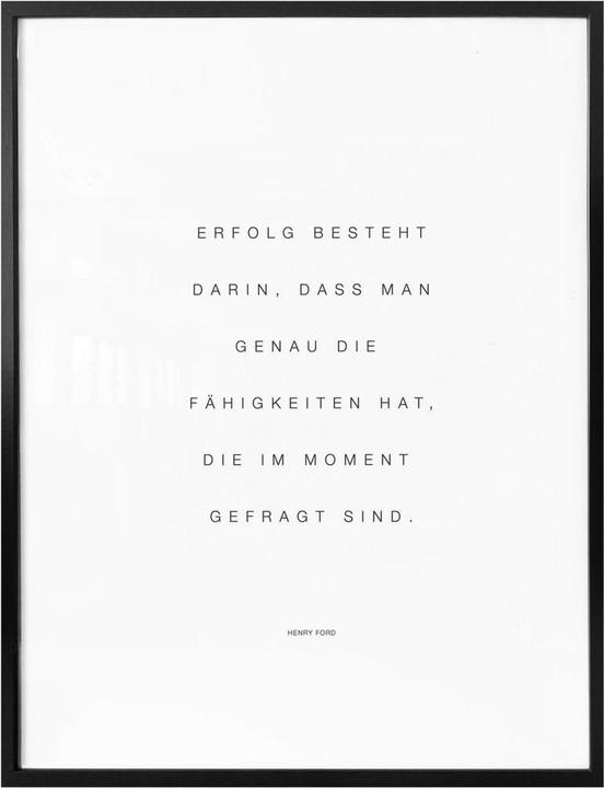 Produktbild Trenddeko Erfolg besteht darin… (50 x 60 cm)