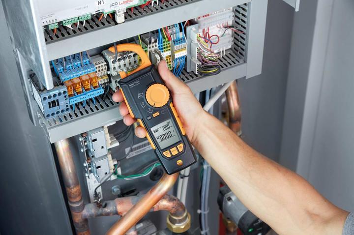 Actual product image Testo Current clamp, hand multimeter di (CAT IV 600V, CAT III 1000V)