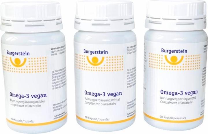 Produktbild Burgerstein Omega-3 vegan (60 Stück, Kapseln, 90 g)