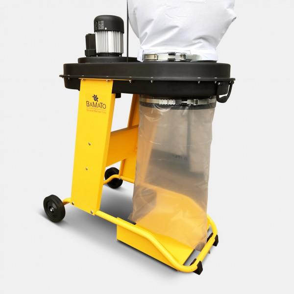 Produktbild Markmüller BAMATO - Absauganlage AB-550 inkl. Adapter Set, 2. Filtersack, 5 Spänesäcke (Absauganlage)
