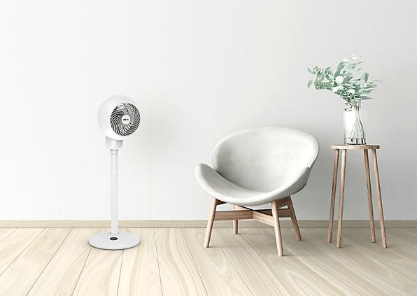 Actual product image Ideal FAN1 desk/standing fan, HxWxD 905 x 310 x 310 mm, 4 speed settings, 1 - 14 W (55 dB)