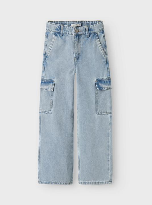 Actual product image Name it Nkfrose Hw Wide Cargo Jeans 6190-Bs Noos (152)
