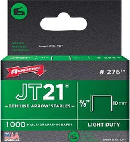 Image du produit Arrow Agrafes JT21 T27 Pack de 1000 (1000 x)