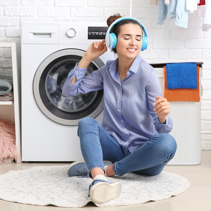 Immagine prodotto Relaxdays Cesto portabiancheria con coperchio (95 l)
