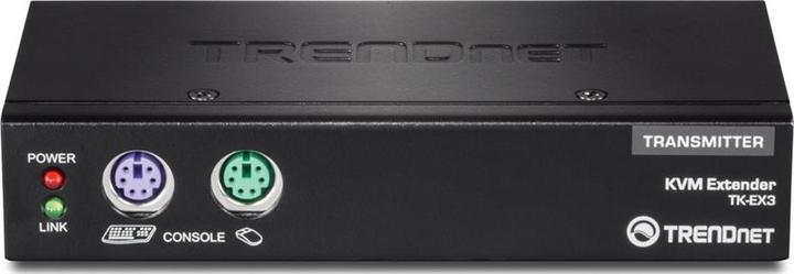 Actual product image Trendnet RJ-45, USB A/B, VGA