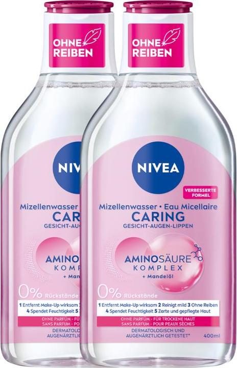 Produktbild NIVEA Pflegendes Mizellenwasser DUO (Mizellenwasser, 800 ml)