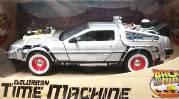 Image du produit Welly DeLorean Retour vers le futur III