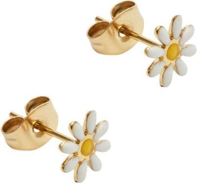 HCA Ohrstecker - Flower Power,Weiss.607397 (Edelstahl)