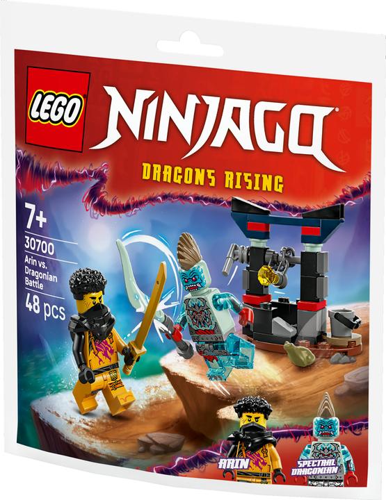Produktbild LEGO 30700 Arins Duell mit dem Drachenmenschen (30700, LEGO Ninjago)