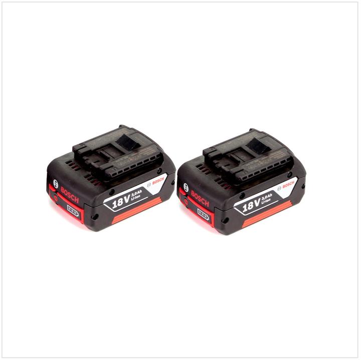 Image du produit Bosch Professional GBA Set 2x batteries 3,0Ah (18 V)