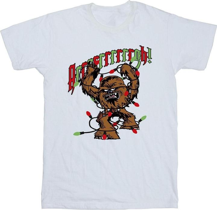 Star Wars Episode IV: A New Hope Chewbacca Argh Lights TShirt (3XL)
