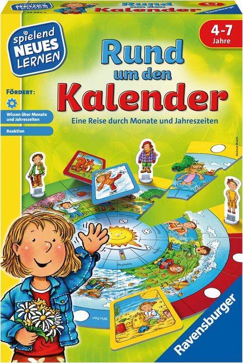 Actual product image Ravensburger Around the calendar (German)