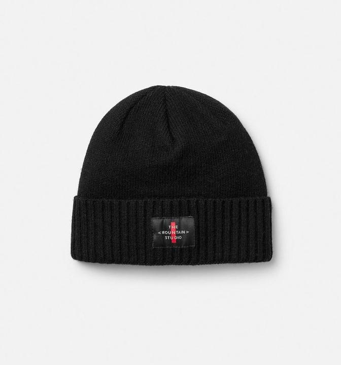Produktbild The Mountain Studio Cashmere Mix Cross Logo Beanie