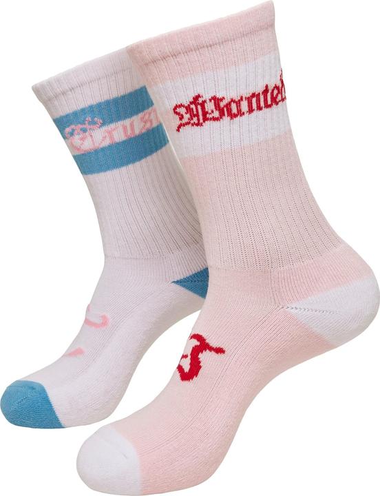 Actual product image Mister Tee Trust Wanted Socks 2-Pack - 16459 (pack of 2, 43 - 46)