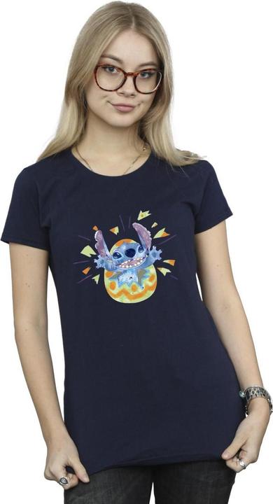 Immagine prodotto Disney Lilo & Stitch Cracking Egg Maglietta Donna (XXL)