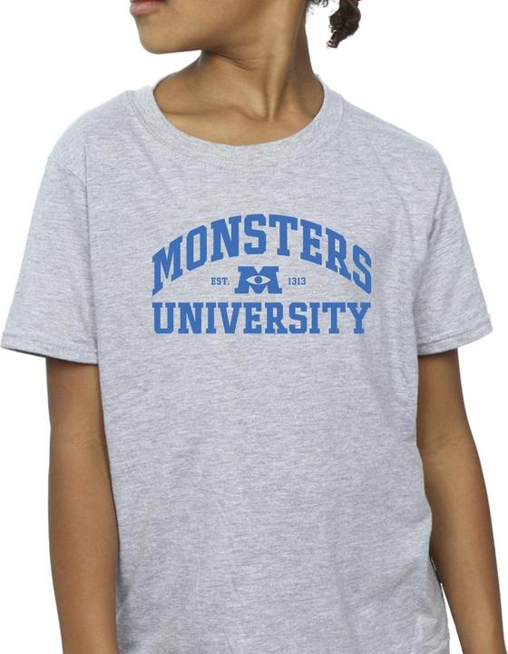 Immagine prodotto Disney Monsters University Logo Maglietta Ragazze (152, 158)