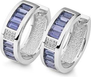 Image du produit Breuning BIJOUX DE CORPS - E.IOLITE CLAIRE/Brill. 0,066 Ct. H/si (Or 750/18 K)