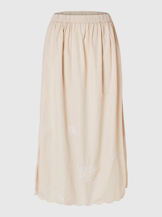 Actual product image Selected Femme Embroidered maxi skirt (38)