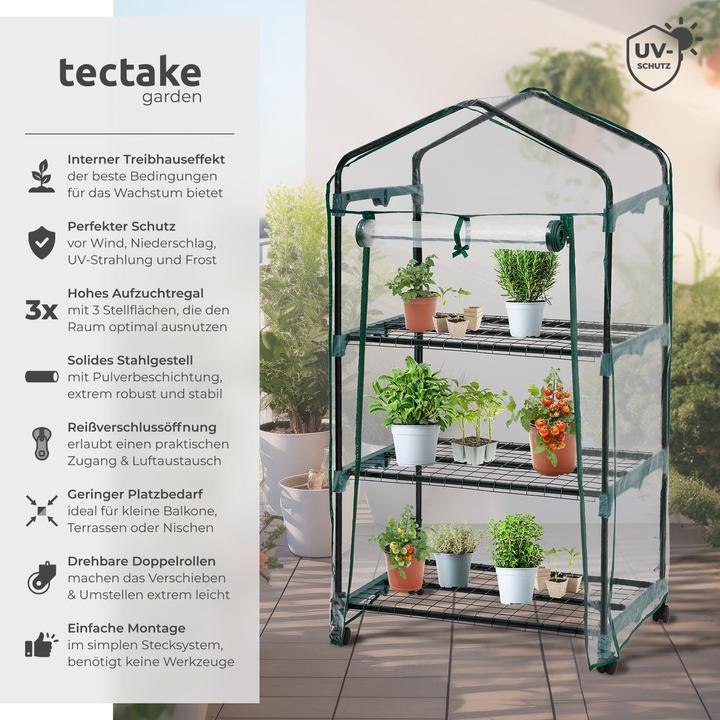 Image du produit tectake Serre de Jardin