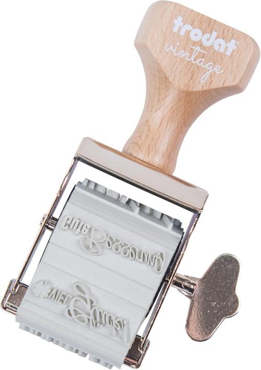 Actual product image Trodat Motifs stamp vintage