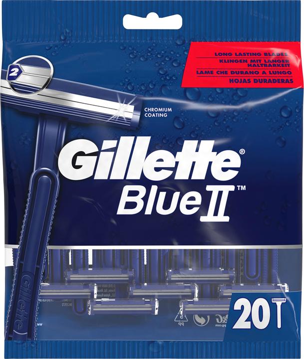 Gillette Einweg Rasierer Blue II 20er