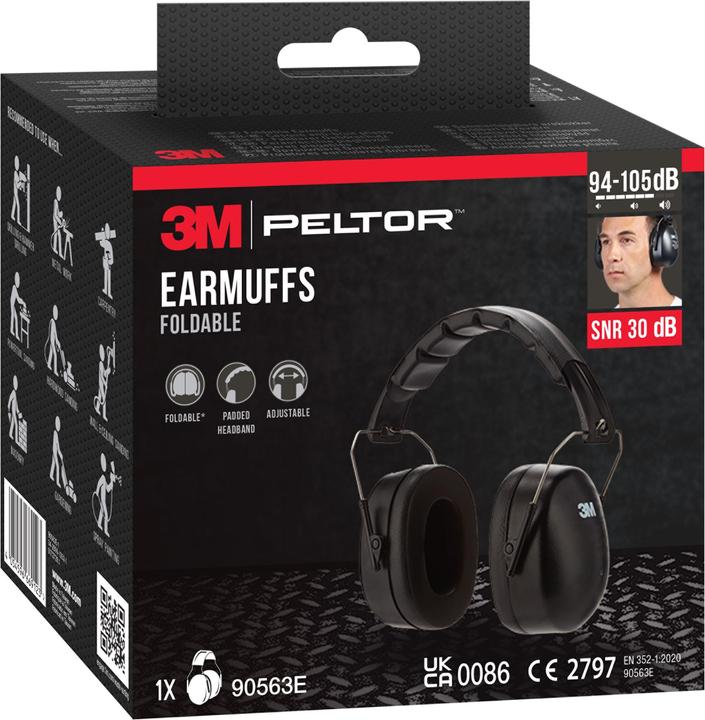 Actual product image 3M Peltor capsule ear protection (1 x)
