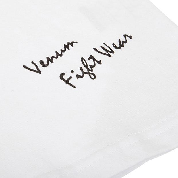 Produktbild Venum T-Shirt Logos - Noir/Blanc (L)