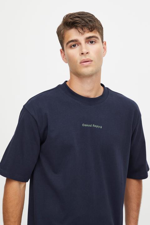 Actual product image Casual Friday CFTue logo tee - 20504804 (XL)