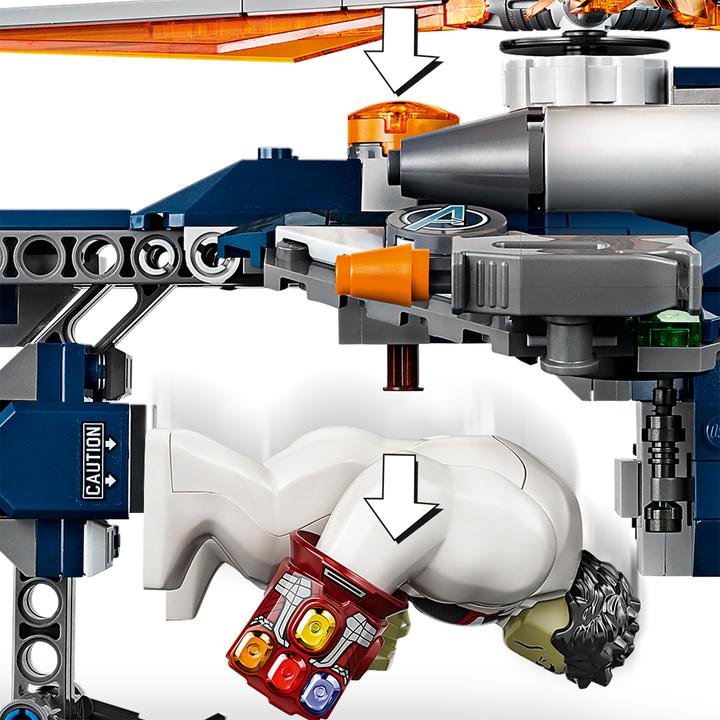 Produktbild LEGO Avengers Hulk Helikopter Rettung (76144, LEGO Marvel)
